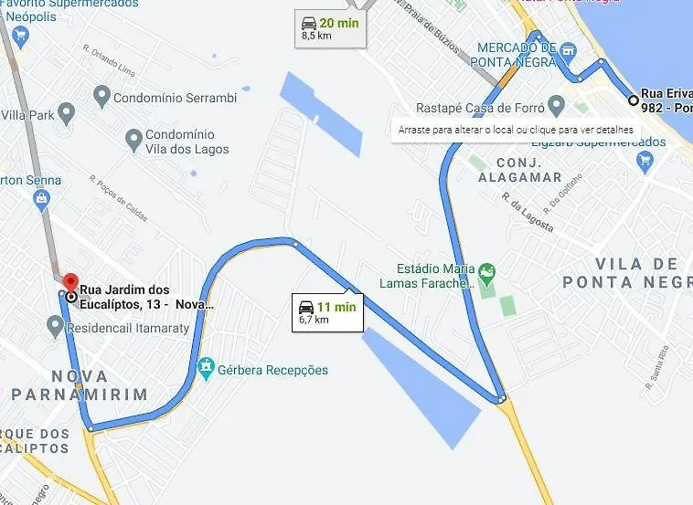Casa 2/4 confortável próximo a Ponta Negra Vila Natal 0*,